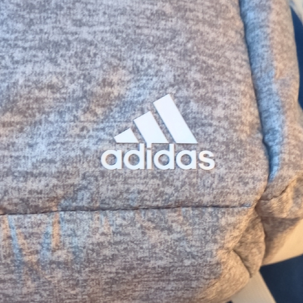 Adidas Heathered Gray Backpack - image 7